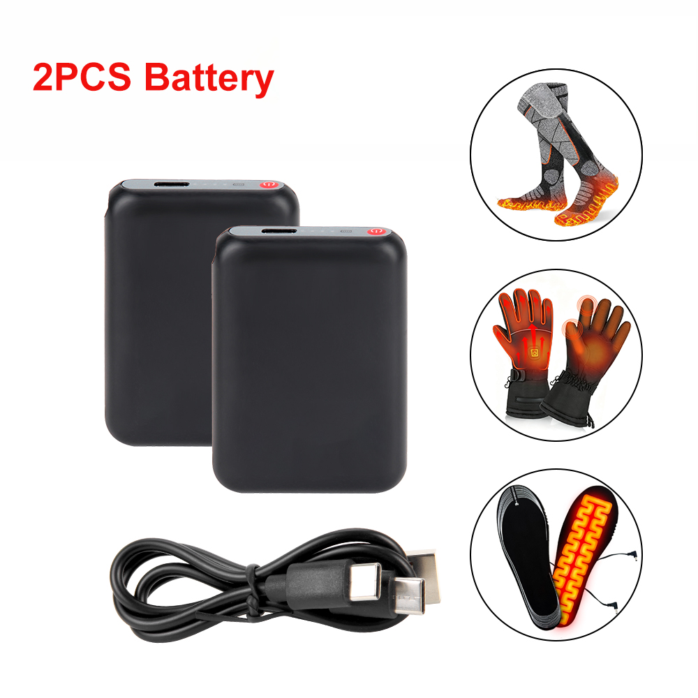 Heated Gloves Electric - 5V 6000mAh Beheizte Socken-Batterie für warme