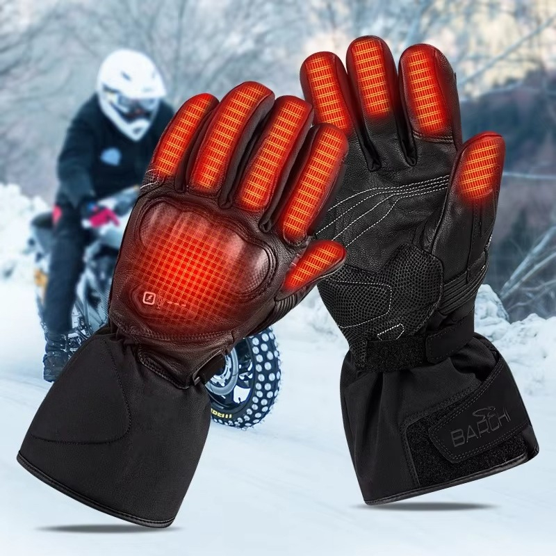 Heated Gloves Electric - Winter Drahtlose Wasserdichte Elektrisch Beheizte Wiederaufladbare