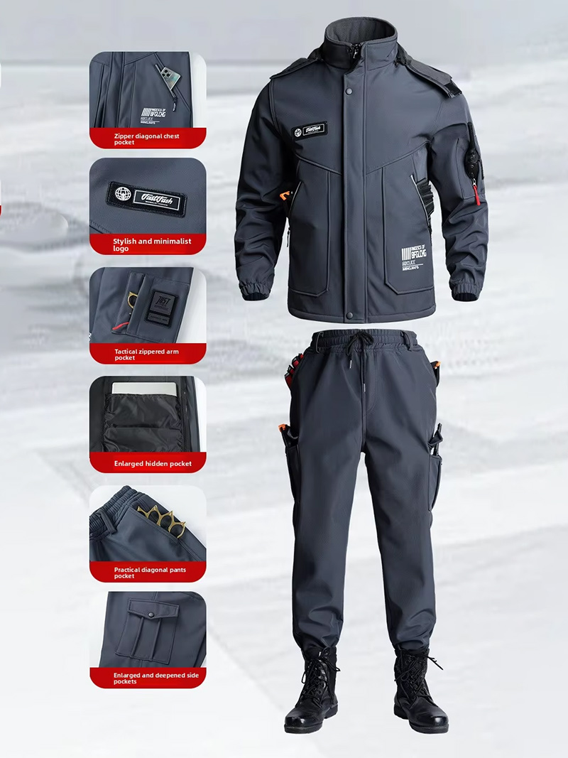 Dicke Windbreaker-Trainingsanz – Winter Clothing Pk Bewertung und Preis
